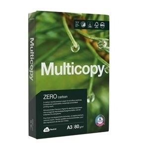 Kopipapir Multicopy Zero A3 80g Pk/500